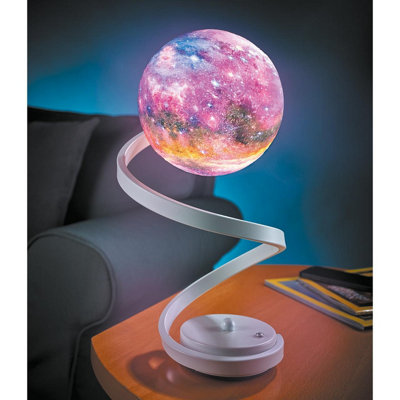 Space Lamp with Curved Stand Brightness Levels USB Powered
