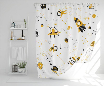 Space Pattern (Shower Curtain) / Default Title Price Comparisons | Compare The Build