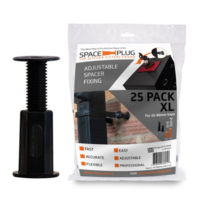 Space-Plug 25 XL Pack in Black