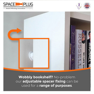 Space-Plug XL 25 Pack in White