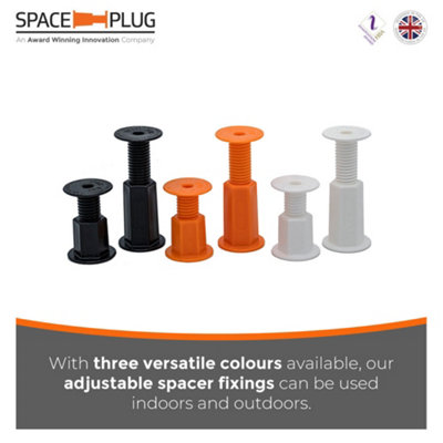 Space-Plug XL 25 Pack in White
