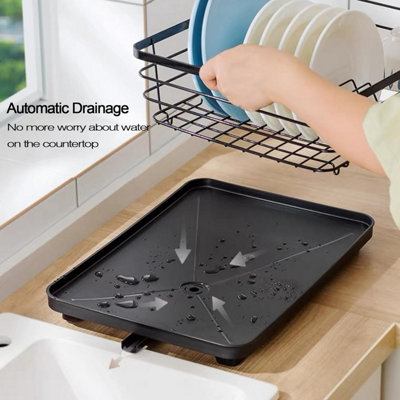 Space Saving Dish Drainer Drying Rack