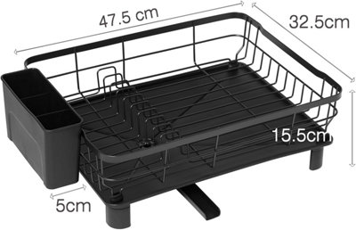 Space Saving Dish Drainer Drying Rack
