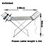 Space-Saving Foldable Electric Clothes Airer