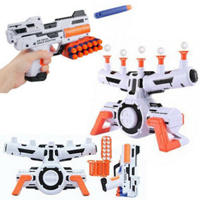 Space Wars Shooting Hover Floating Target Game Gun Aim Gift Toy Balls Xmas New