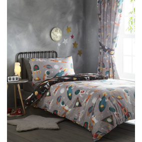 Spacemand Toddler Duvet Cover and Pillowcases