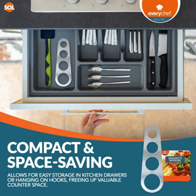 Outil Mesure Pâtes - Compteur Spaghetti Pour 1 à 4 Personnes - Gadget Cuisine Pratique - 5