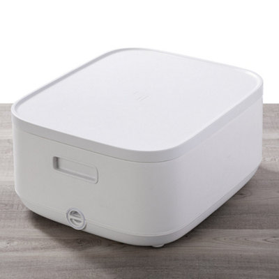 Spahaven Foot Bath Heated Massage Spa by Sharper Image DIY at B&Q