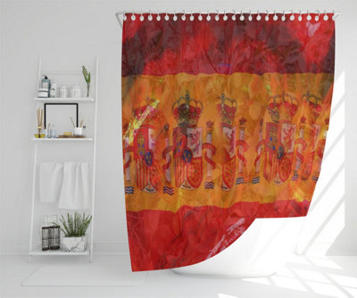Spain Flag (Shower Curtain) / Default Title Price Comparisons | Compare The Build
