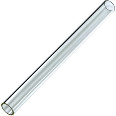 Spare Replacement Glass Tube Only 125 x 10cm for Standing Gas Heater Pyramid Flame 13kW