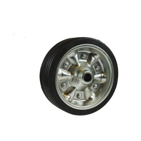 Spare TT Jockey Wheel - Small - High-Quality Rubber Tyre.