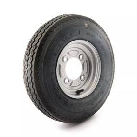 Spare Wheel & Tyre with Mounting Bracket for Erde & Daxara 120 121 122 Trailer