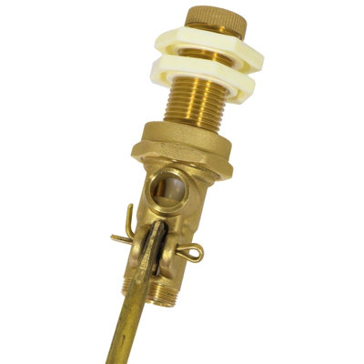 Valvola Serbatoio Acqua BS1212/2 Valvola Galleggiante In Ottone BS1212/2 Per Alta Pressione - Con Sfera, 1/2 Pollice, Excel Home Valvola Di Fondo - Foto 5