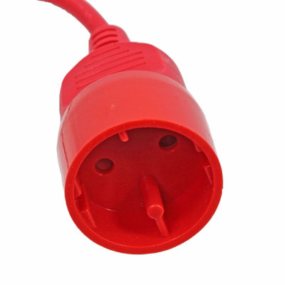 SPARES2GO 10m Mains Power Cable UK 3 Pin Plug Compatible with