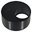SPARES2GO 110mm to 56mm (50mm) Solvent Weld Soil System Waste Pipe Reducer Adaptor (Black)