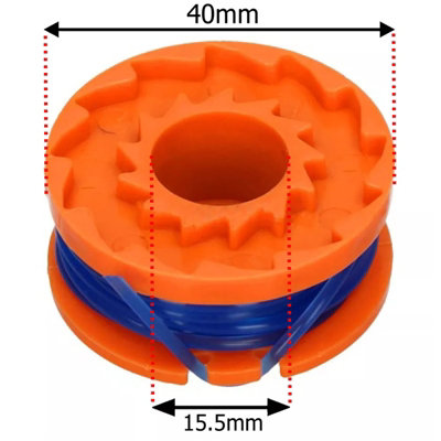 Lot De 3 Bobines De Fil Et Bobine De Rechange Pour