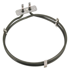 SPARES2GO 2 Turn Heating Element compatible with Flavel Fan Oven (1800w)