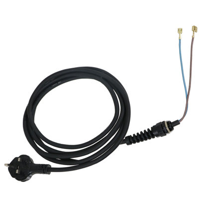 SPARES2GO 240v Cable Power Lead 3 Pin Plug Compatible with Belle ...