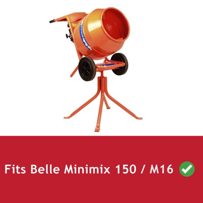 SPARES2GO 240v Cable Power Lead 3 Pin Plug Compatible with Belle Minimix 150 M16 Cement Mixer (3m)