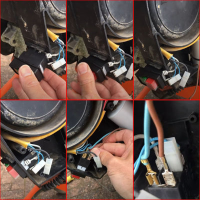 SPARES2GO 240V On Off Switch for Belle Minimix 130 140 150 110 80 60