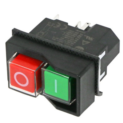 SPARES2GO 240V On Off Switch for Belle Minimix 130 140 150 110 80 60 ...