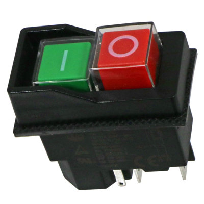 Decespugliatore Bosch Interruttore On/Off Originale Per Miscelatore Cemento Elettrico Belle Minimix 140 150 110V - Ricambio 70/0202 Pulsante Elettrico - Foto 2