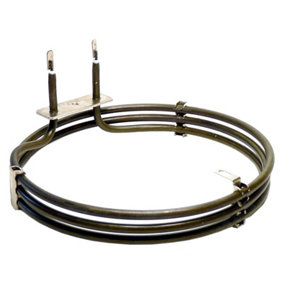 SPARES2GO 3 Turn Heating Element compatible with Belling Stoves Oven Cooker (2500W)