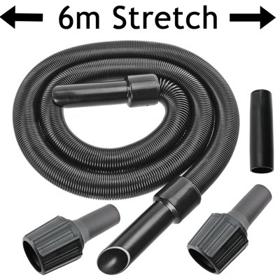 Tubo Prolunga Aspirapolvere Kit Tubo Prolunga Per Aspirapolvere - 6 Metri, 32 Mm, Universale, Con Adattatore Accessorio Aspirapolvere Universale