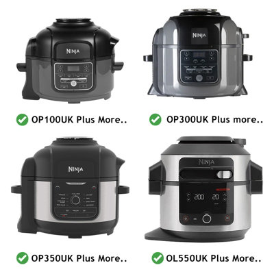 SPARES2GO 7 Inch Round Shelf Rack compatible with Ninja