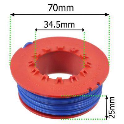 SPARES2GO 7m Line Spool compatible with Flymo ET21 Mini Trim ST Strimmer Trimmer