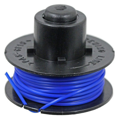 SPARES2GO 8m Line & Spool compatible with Sovereign N0E-2ET-230 N0E-15ET-230 18v Trimmer Strimmer