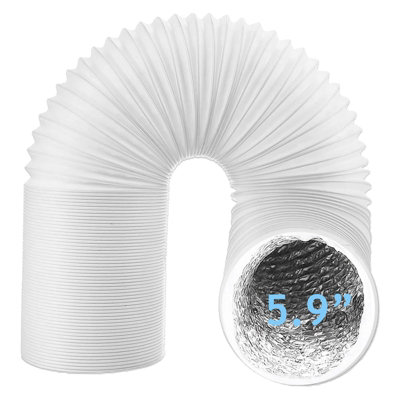 SPARES2GO Air Con Vent Hose PVC for Bush Air Conditioner Duct AC Outlet ...