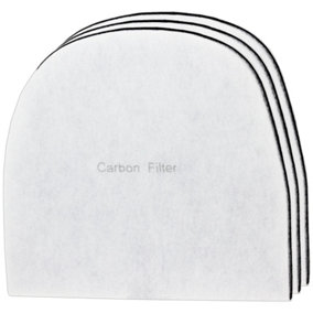 SPARES2GO Air Purifier Carbon Filter compatible with Amazon Powerdri 12L 15L Dehumidifier (Pack of 3)