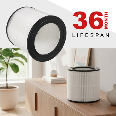 Epi188 Filtre Compatible avec le Purificateurs d'Air Aiibot Epi188 de