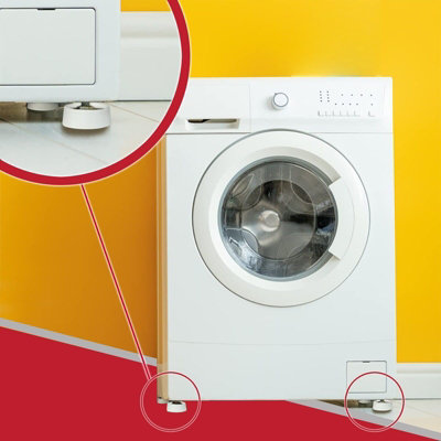 8 Pk Washer Dryer Anti Vibration Pads Washing Machine Support Anti-Slip  Grippers
