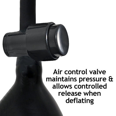 SPARES2GO Appliance Lifter Air Wedge Shim Levelling Shock Absorber Inflatable Stabiliser Bag
