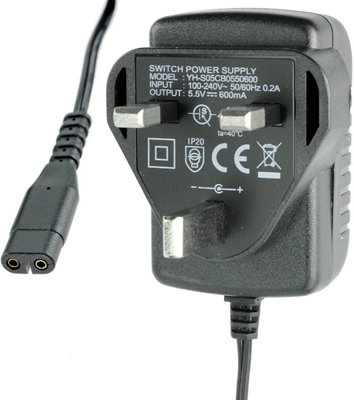 Chargeur 5.5V Pour Nettoyeur Vitres Karcher – Compatible WV2, WV5, WV70, Etc. – Entrée 100-240V – 600mA