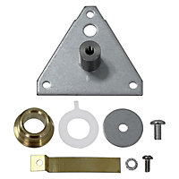 SPARES2GO Bearing Kit compatible with Crosslee Tumble Dryer Rear Drum Shaft Replacement