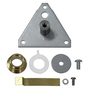 SPARES2GO Bearing Kit compatible with White Knight 44AW Tumble Dryer Rear Drum Shaft