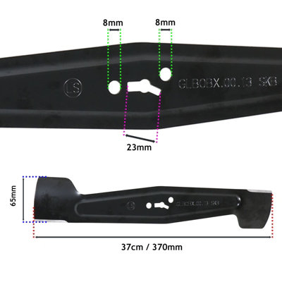 37cm Lawn Mower Blade