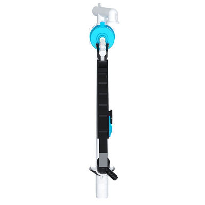 SPARES2GO Bottom Entry Ball Valve Straight Toilet Cistern Filling Adjustable Float Arm Inlet (1/2")