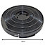 SPARES2GO Carbon Filter compatible with Hotpoint BH41 HTN40 Charcoal Cooker Hood Round Fan Vent Type 34 260 mm x 50 mm