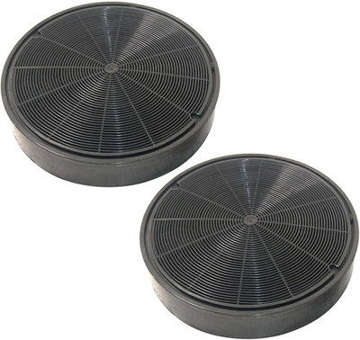 SPARES2GO Carbon Filters compatible with Rangemaster CLAHDC90 Cooker Hood Vent 200 x 30 mm x 2