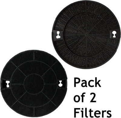 SPARES2GO Filtri Carbone Per Cappa SIA – Tipo CHA17 – Confezione Da 2 – Compatibile Con Serie CHF/CH/CP