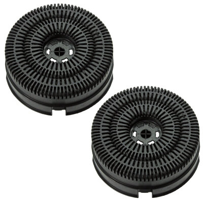 SPARES2GO Carbon Vent Extractor Filter compatible with IKEA UTDRAG Cooker Hood (Pack of 2)