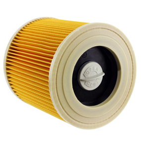 SPARES2GO Cartridge Filter for KARCHER WD2 MV2 IPX4 A2676 A2901 NT27/1 Wet & Dry Vacuum