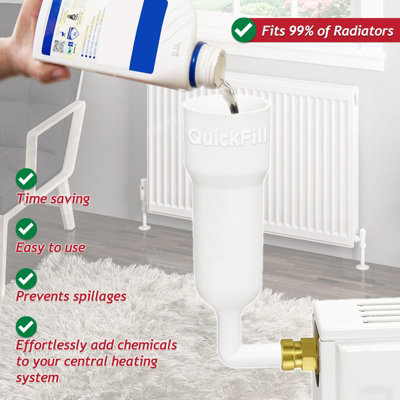 SPARES2GO Central Heating Sludge Remover Concentrate Boiler Pipes ...