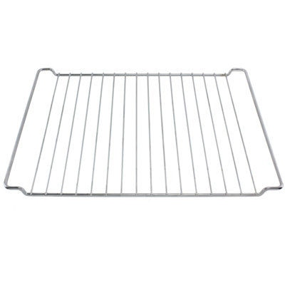 SPARES2GO Chrome Grill Shelf Rack compatible with Whirlpool Oven Cooker (445mm x 340mm)