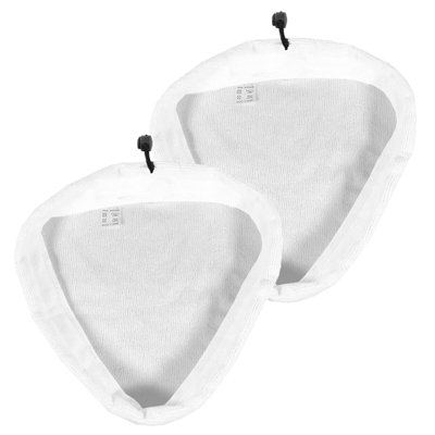 SPARES2GO Cloth Cover Pads compatible with Russell Hobbs RHSM10MR04