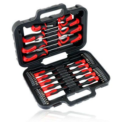 SPARES2GO Complete Mechanics and Precision Screwdriver & Bit